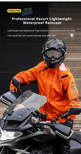 SULAITE Men's Waterproof Reflective Rain Suit – Jacket & Pants