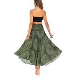 Boho Maxi Skirt – Flowy Ankle-Length Summer Skirt for Women
