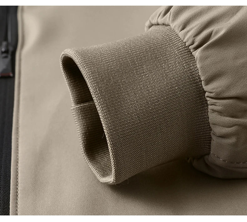Men’s Classic Baseball Collar Casual Jacket