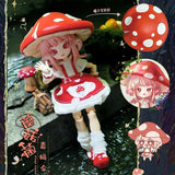 New Mushroom Bjd Blind Box 12-Figure Bjd Collectible Action Figures Trendy Cute Accessories Desktop Decorations Gift For Girl