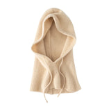 Women's Wool Knit Balaclava Hat – Warm Winter Ski Bonnet