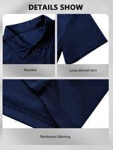 Men Classic Solid Polo Shirt Lapel Neck Short Sleeve Slim Fit Breathable Tee Smart Casual Office Daily Male Shirts
