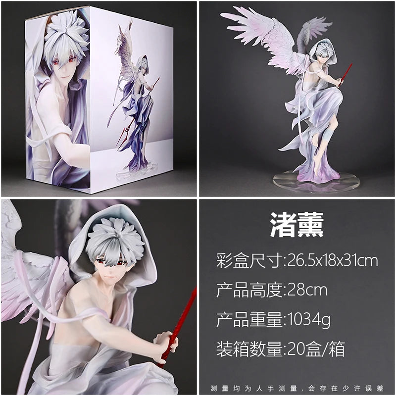 Kaworu Nagisa Gk Authentic Figure Anime Merchandise Desktop Decoration Statue Collectible Trendy Toy Model Birthday Gift Boy