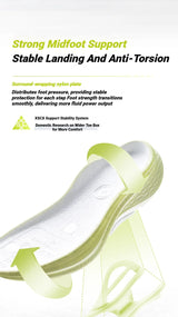 Xtep 2000km Plus Running Shoes Women's 2025 Spring Lightweight Anti-slip Wear-Resistant Training Jogging Sneakers 875318110009
