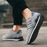 Men's Corduroy Lace-Up Casual Sneakers