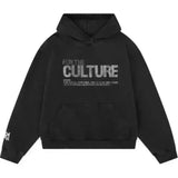 Vintage Men Monogrammed Applique Print Style Y2k Slouchy Loose New Fashion Couple Hoodie Tracksuit Streetwear Street in Winter