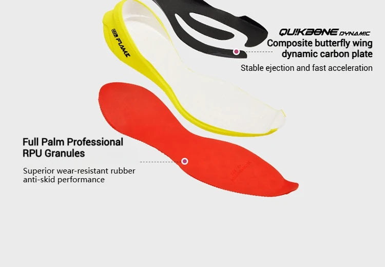 361 Degrees Flame 4x4 Men Running Shoes New Carbon Plate Racing Anti-slip Rebound  Wear-resistant Stable Male Sneakers 672442201