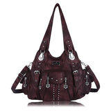 Women Fashion Handbags Women Shoulder Bags PU Leather Handbag Female Satchel Big-capacity Shoulder Purse Bag Bolsa Feminina