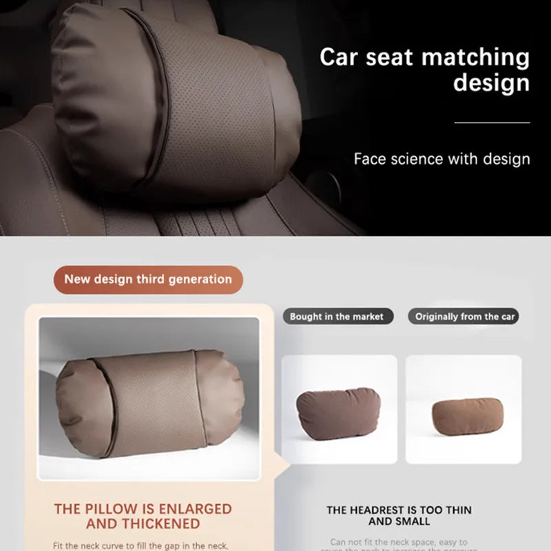 Car Seat Neck Pillow – Ergonomic Head & Neck Support