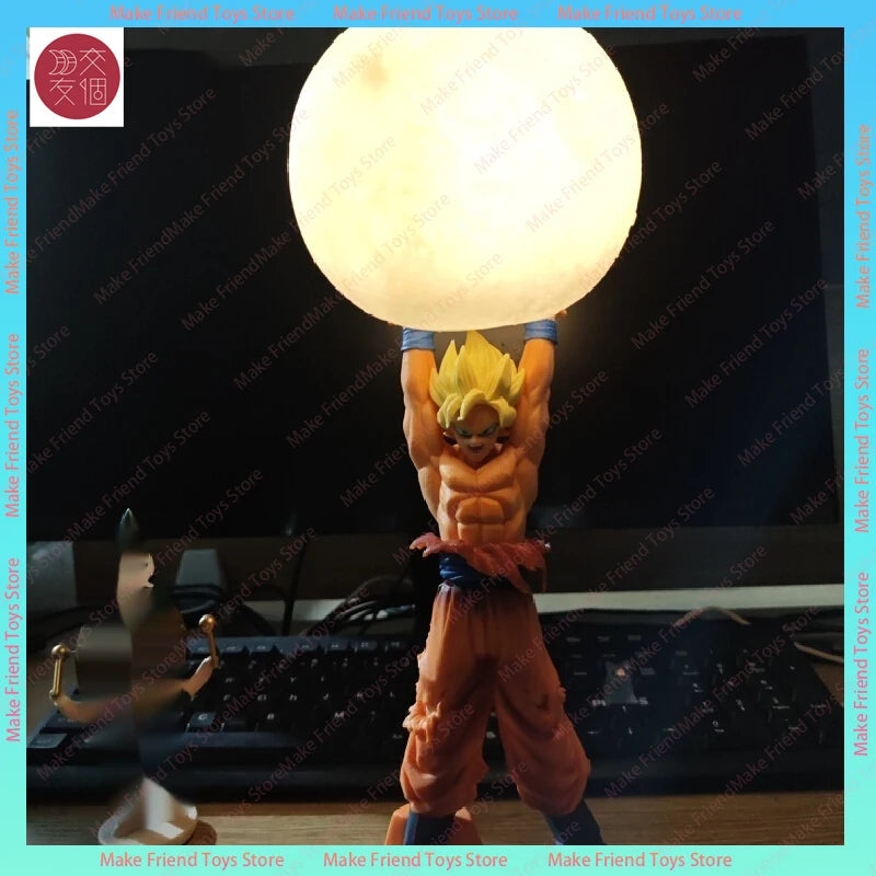 Rechargeable Dragon Ball Gogeta Lamp Gogeta Ligh Son Goku Light Lamp Magnet Light Model Kakarotto Kamehameha Wave Vegetmagnetic 