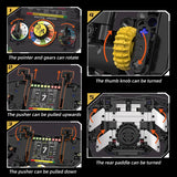 Technical Blocks Formula Racing Vehicle Steering Wheel Machine Creative MOC Building Block Toys Birthday Gifts for Adult 800+pcs
