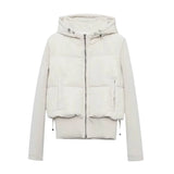 Women’s Autumn Slim-Fit Hooded Cotton Parka