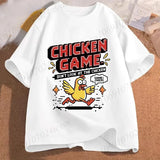 Chicken Game Graphic Tee – Funny Unisex T-Shirt