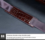 2024 New Cow Genuine Alligator Leather Travel Bags Luxury Men Large Capacity Portable Male Shoulder Bags Brand Travel Duffle Bag
