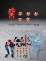 TonsenArttoys Kamione Studio SHF Gogeta SSJ4 Figure Dragon Ball GT Super Saiyan 4 Gogeta Anime Action Figures Kids Toys Gifts
