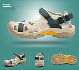 Outdoor Sports Sandals Hole Hole Beach Men and Women Non-slip Soft Bottom Speed Interference Water River Tracing Shoes