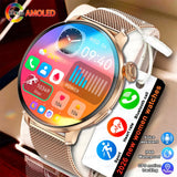 2026 New Lady Fashion Smart Watch women AMOLED HD Screen GPS Sport Heart Rate Bluetooth Call Waterproof Outdoor Smartwatch Women
