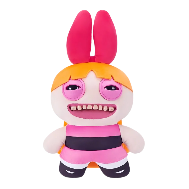 Original Fuggler Funny Ugly Teeth Monster Plush Toy Fugg Old Fogies Alley Cats Care Bears Powerpuff Girls Stuffed Plushies Dolls