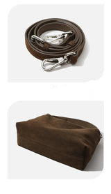 Luxury Suede Boston Tote