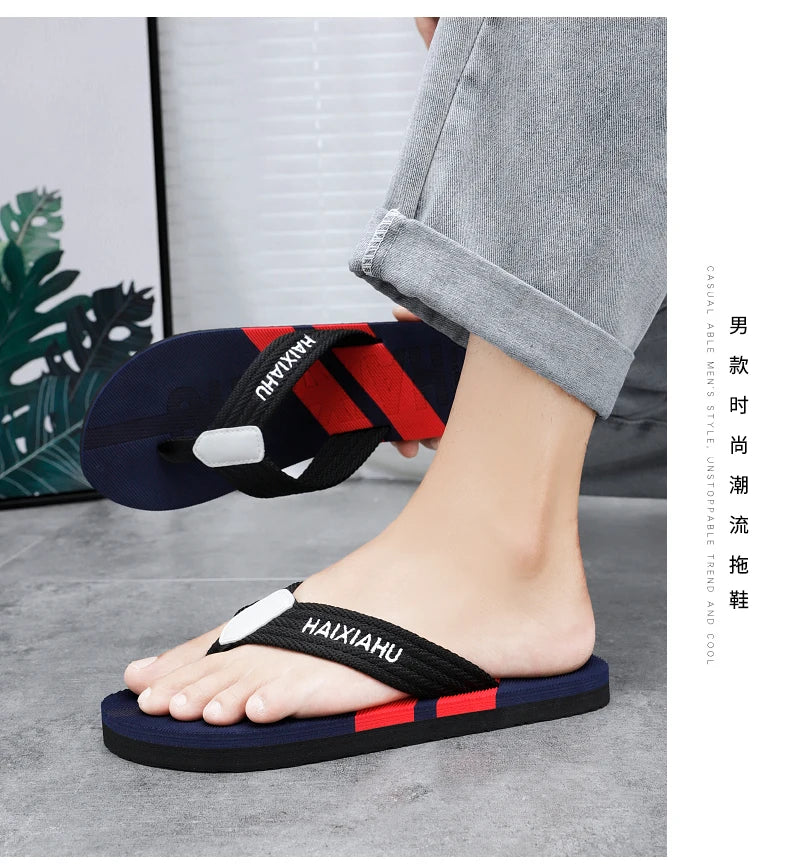 Men's EVA Flip Flops — Lightweight Non-Slip Beach & Indoor Slides