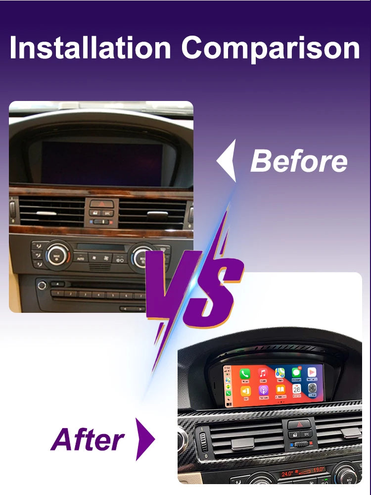 AUTOTOP 8.8" Wireless CarPlay & Android Auto for BMW 3 & 5 Series