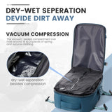 Ryanair 40x30x20 Cabin Bag Men Air Vacuum Compression Backpack Hand Luggage Laptop Backpack,42x29x15 Vacuum Clothing Storage Bag