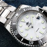 ADDIESDIVE 41mm Top Luxury Quartz Watch For Men 200m Diving BGW9 Super Luminous 316L Stainless Steel Quartz Watches Reloj Hombre