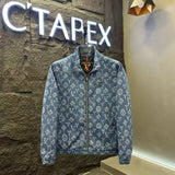 Men’s Slim-Fit Stand Collar Lightweight Jacket