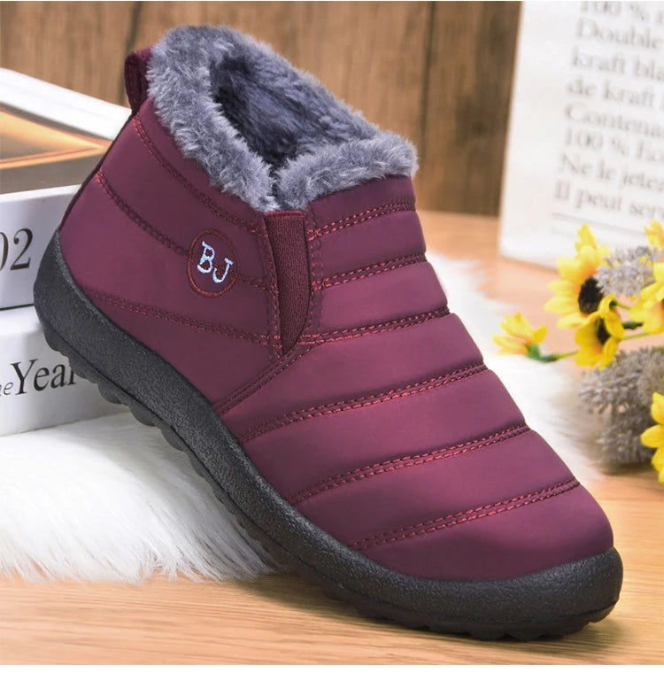 Lightweight Winter Fleece-Lined Sneakers