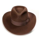 Men's Crushable Wool Felt Fedora | Adventure Outback Hat