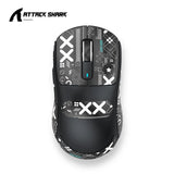 Attack Shark X3 PixArt PAW3395 Bluetooth Mouse,26000dpi,Wireless Tri-Mode Connection,Lightweight Macro Gaming Mouse