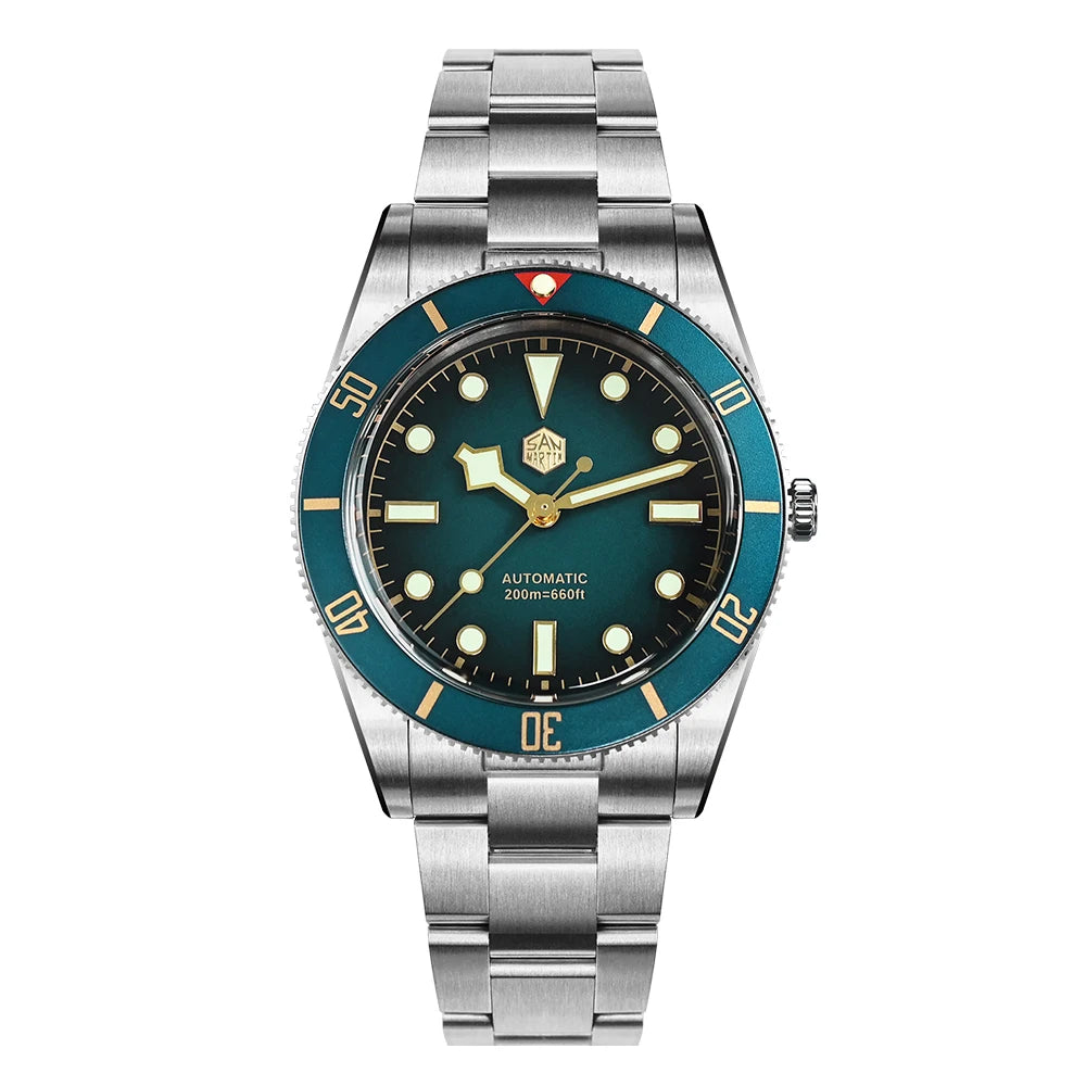 San Martin 37mm BB54 Diver | ST2130 Auto | Sapphire | 200M