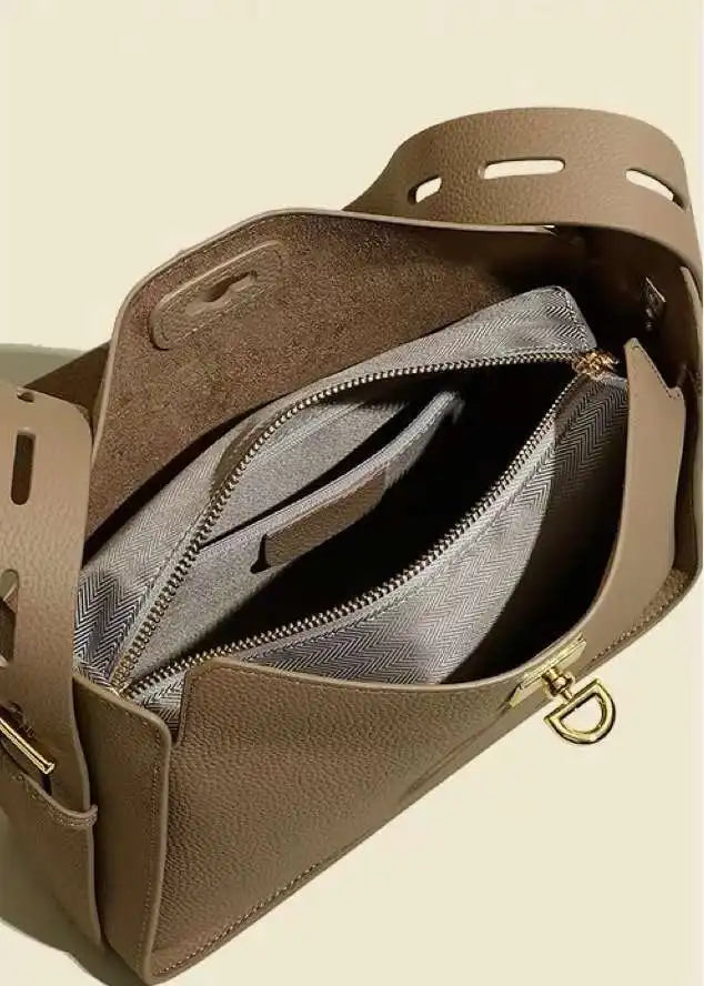 Genuine Leather Luxury Women Shoulder & Crossbody Bag