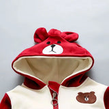 Children’s 3-Piece Padded Cartoon Outfit
