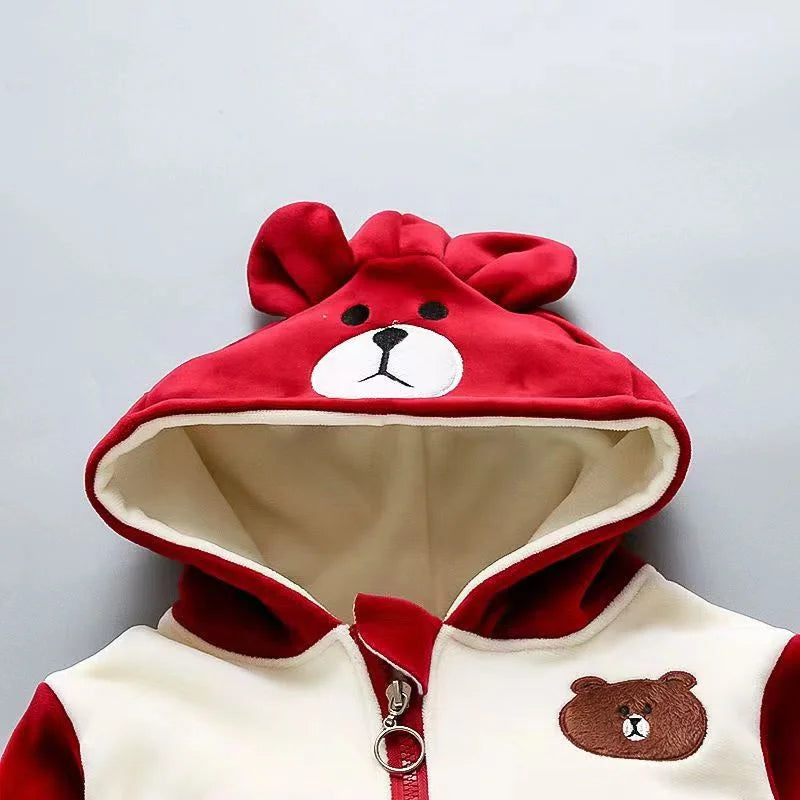 Children’s 3-Piece Padded Cartoon Outfit