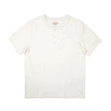 Heavyweight Cotton Henley Tee – Vintage Everyday Essential