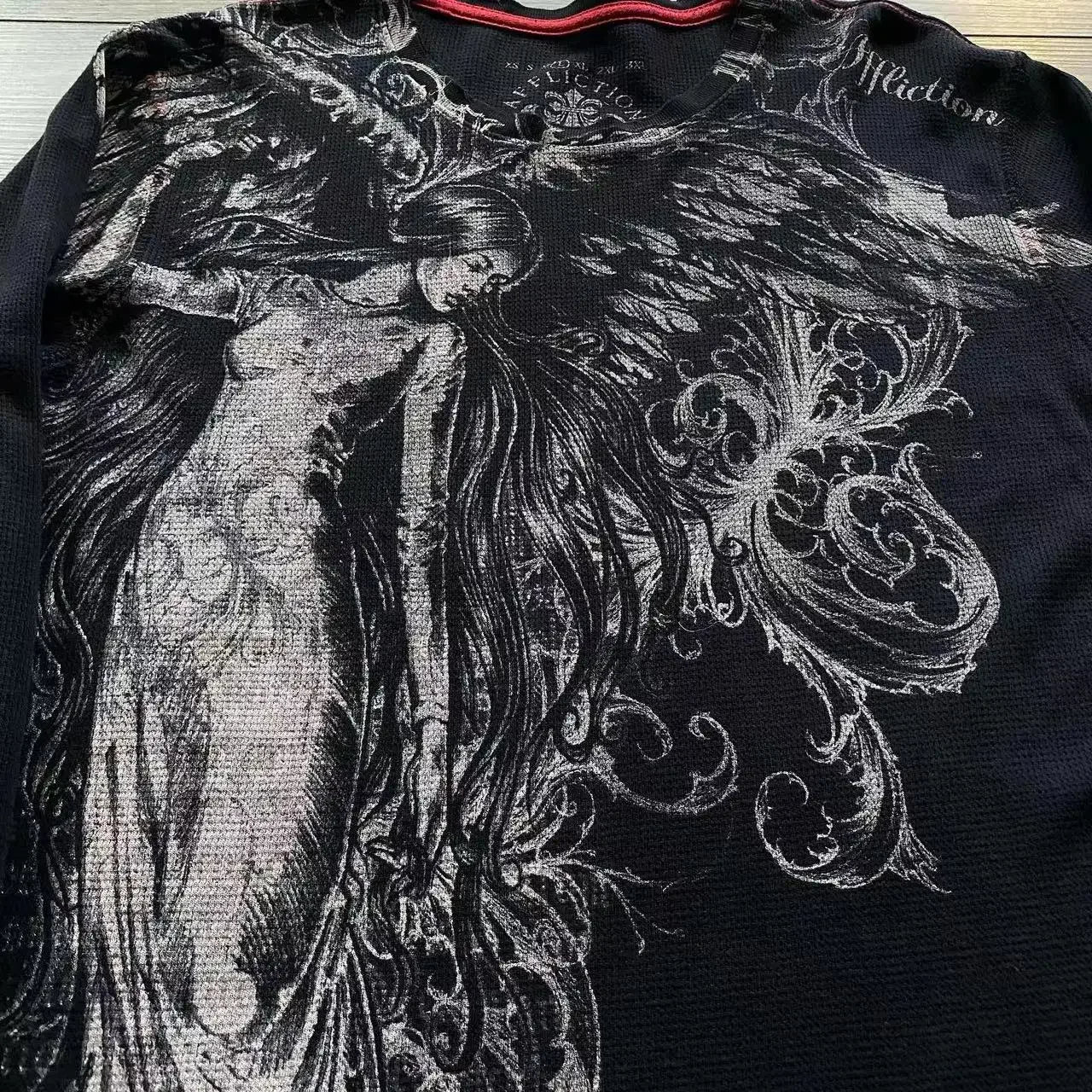 Y2K Grunge Oversized Skull Graphic Tee
