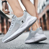 Men's Breathable Mesh Sneakers — Lightweight Casual Running Shoes