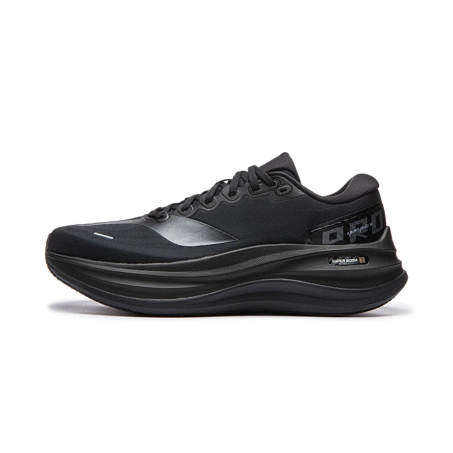 Li-Ning Men's YUEYING 6 PRO Optimized Cushion Running Shoes with Wide Toe Box SUPER BOOM Reflective LiNing Light Sneaker ARHW015