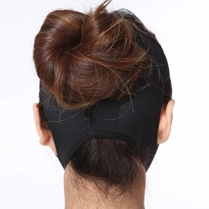 V Line Face Lifting Bandage Elastic Facial Contour Shaper for Jawline Double Chin Cheek Support Women Skin Care Beauty Tool