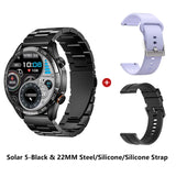 HAYLOU Solar 5 Voice Calling Smartwatch 1.58'' AMOLED Display 60Hz Smart Watch 24H Health Monitoring Sports Smartwatch for Men