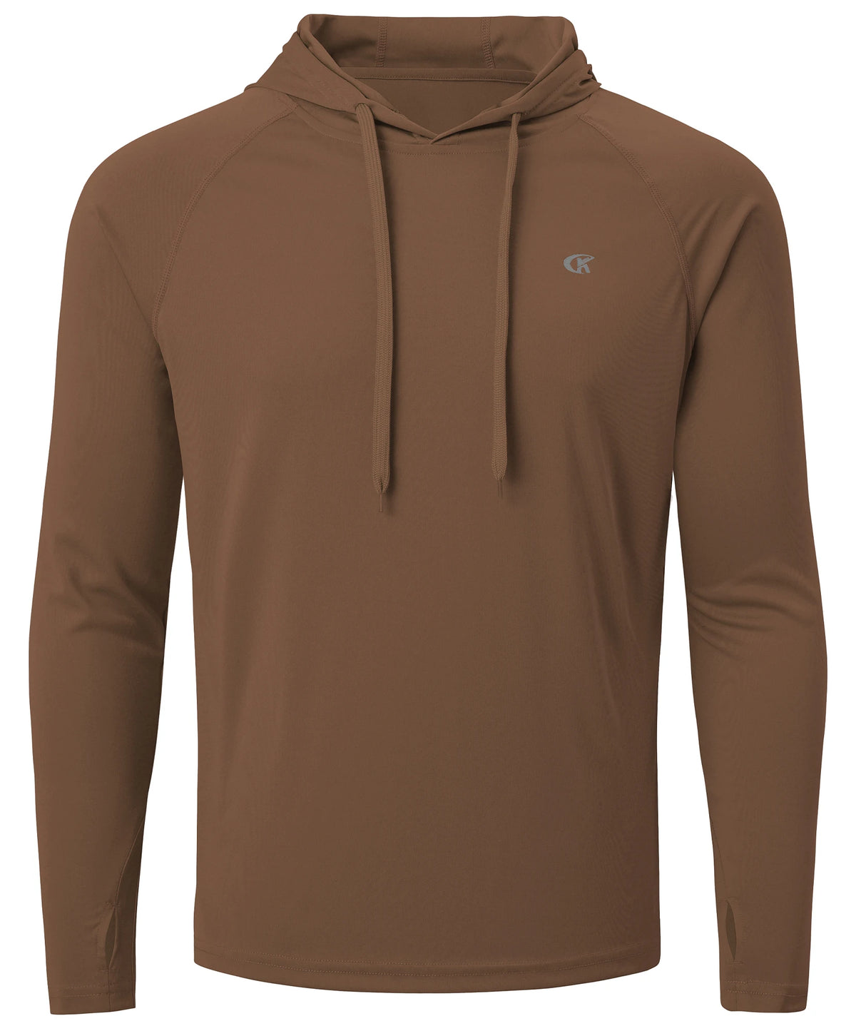 Summer Men's Long Sleeve UPF 50+ Hoodie T-Shirts, Rash Guard Quick Dry T-shirt Outdoor Sport Running Pullover