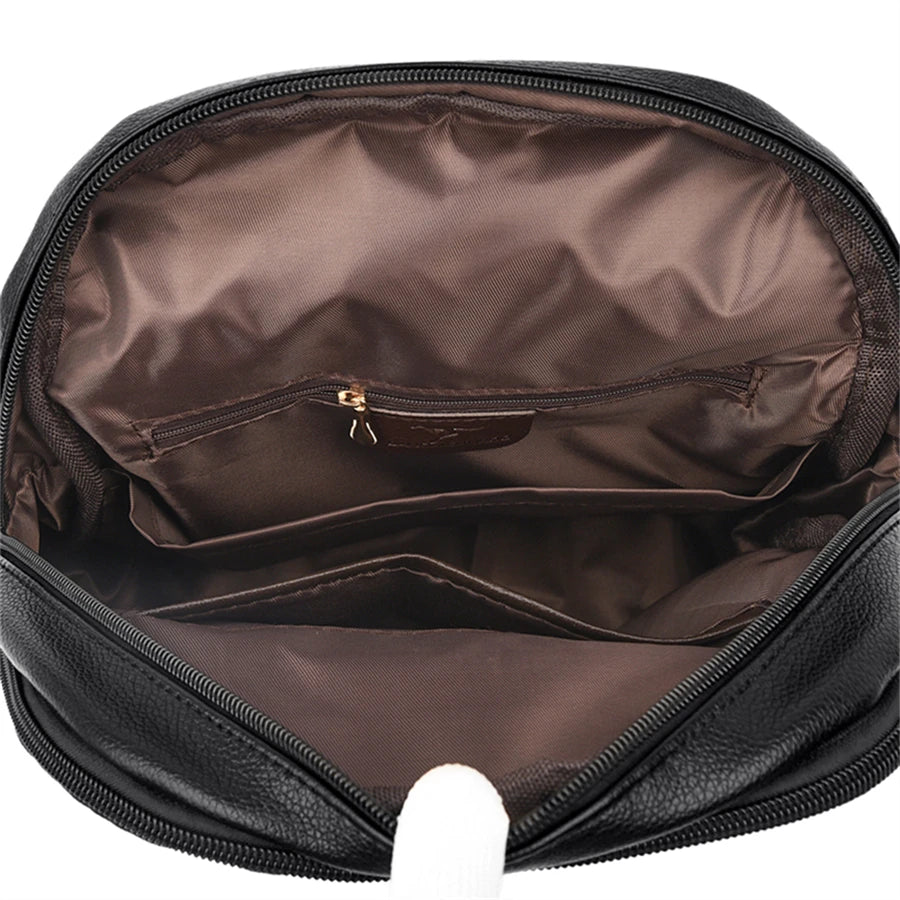 Luxury Vintage Leather Backpack