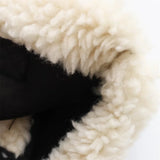 Faux-Fur Trimmed Moto Jacket