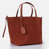 CH Woven Tote Bag – Vintage Style, Large Capacity