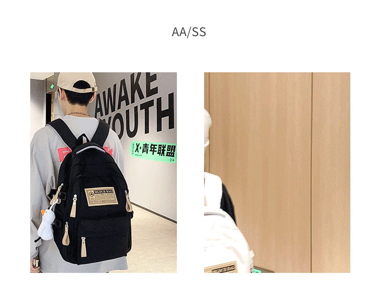 Fashion Big Student School Backpack Rucksack Girls Boys School Bag High Capacity Women Backpack Female Leisure Travel Mochila