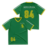 Sepultura V-Neck Soccer Jersey T-Shirt