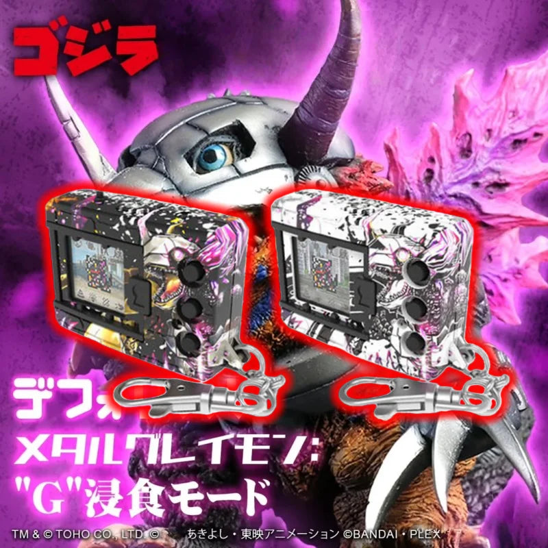 New Bandai Digital Monster Original V-Pet Digimon Color Digivice G 70th Anniversary War Greymon Model Birthday Gift Toy