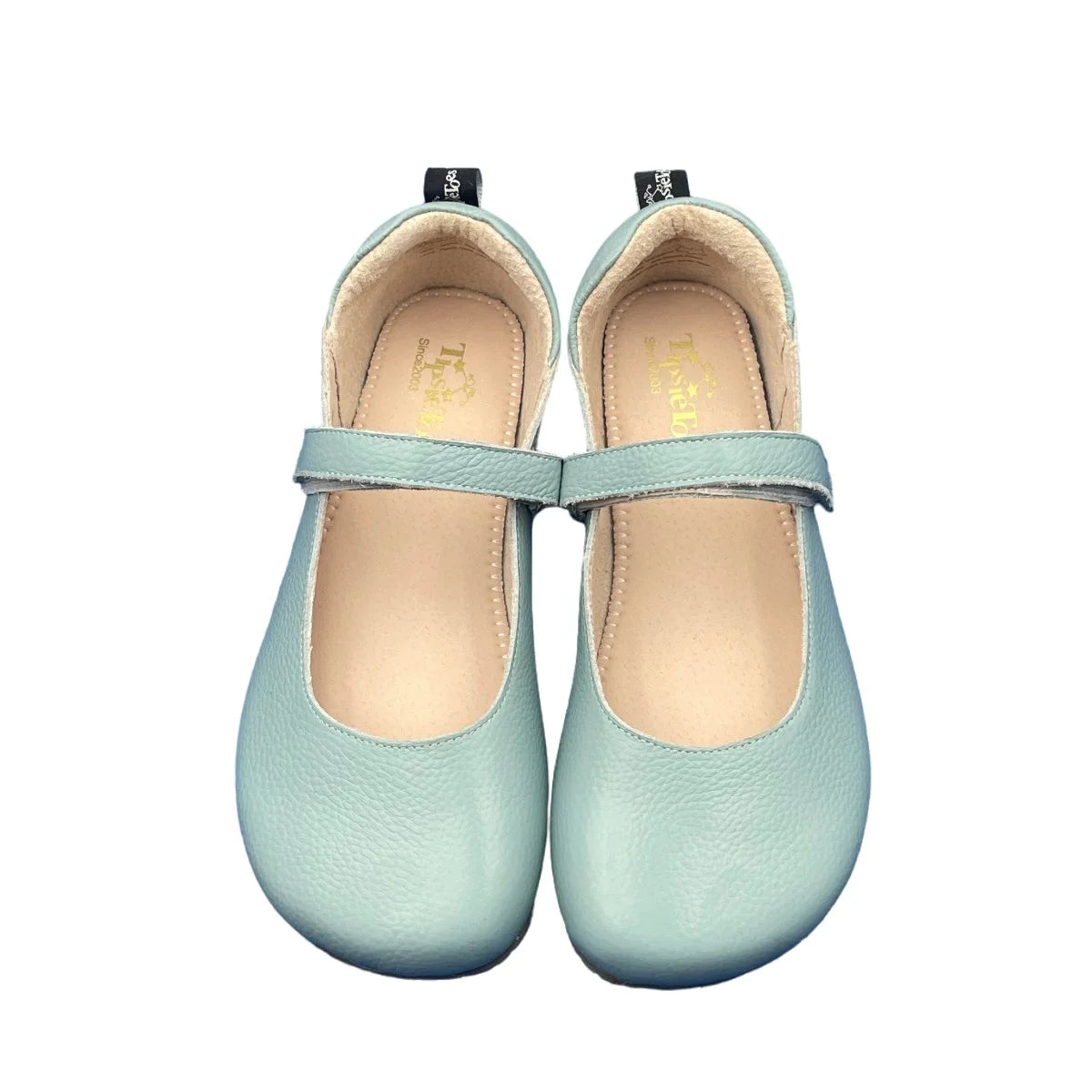 Tipsietoes 2026 Sprinng Autumn Barefoot Cow Suede Genuine Leather Women Ballerina With Zero Drop Flat Soft Sole Wider Toe Box