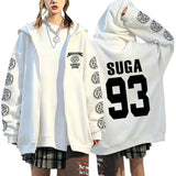 Y2K Graphic Zip-Up Hoodie